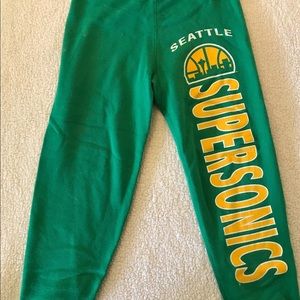 *SOLD* Vintage Seattle SuperSonics Sweatpants